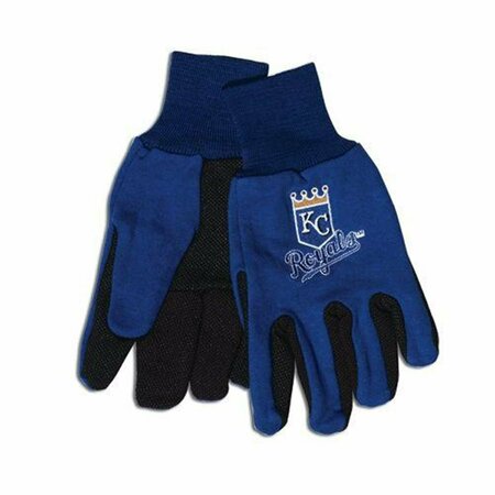 MCARTHUR TOWELS & SPORTS Kansas City Royals Two Tone Gloves - Adult Size 9960694071